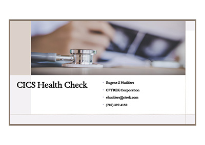 March 2021 | CICS Health Check – What Does it Entail?