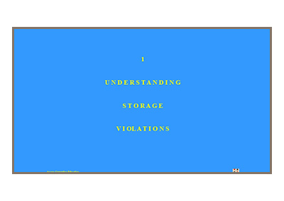 September 2017 | CICS Storage Violations