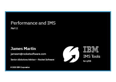 December 2020 | Performance and IMS