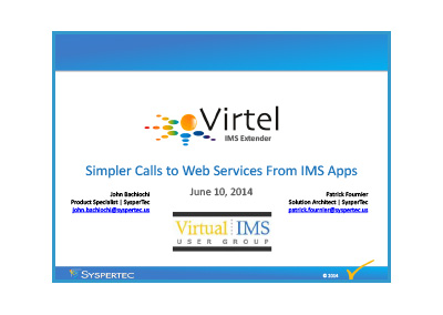 June 2014 | A simpler solution for issuing outgoing Web services calls from IMS applications