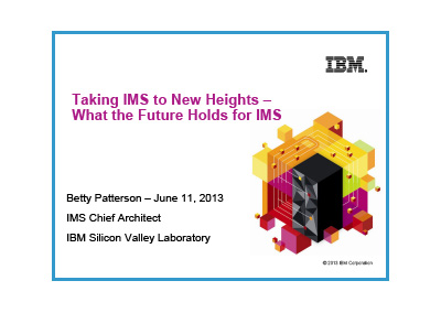 Virtual IMS - Taking IMS to New Heights