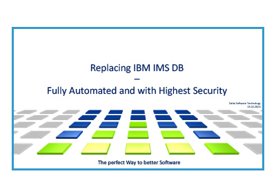 February 2024 – Replacing IBM IMS DB
